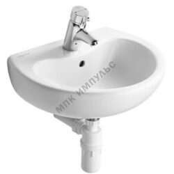 Умывальник подвесной CONTOUR 50 1 отверстие под смеситель по центру Ideal Standard S269001