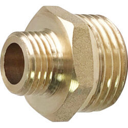 Ниппель латунь переходной Ду 32х25 (1 1/4"х1") НР VALFEX VF.580.L.114.100