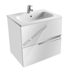 Тумба под умывальник 60 Victoria Nord Ice Edition белый глянец Roca ZRU9302730