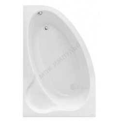 Ванна акриловая Эдера L 170х100см без ножек левосторонняя Santek 1.WH50.1.662