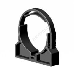 Держатель ПВХ трубный Дн 75 Ру10 под клеевое соединение Агригазполимер 206-084