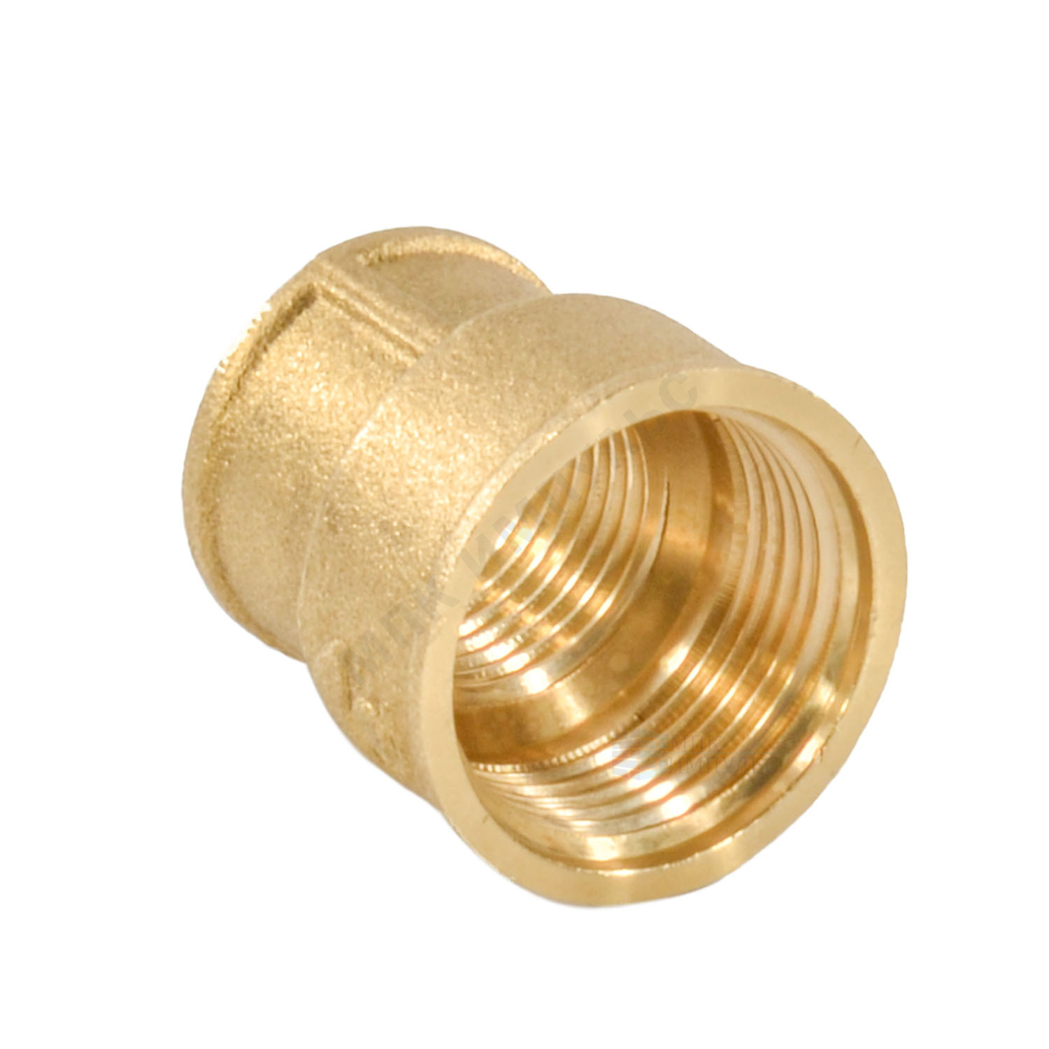 Муфта латунь переходная Ду 32х25 (1 1/4"х1") ВР/ВР VALFEX VF.240.L.114.100 — изображение 3