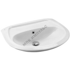 Умывальник подвесной Бриз 55 без отверстия под смеситель белый Santek 1.WH11.0.457