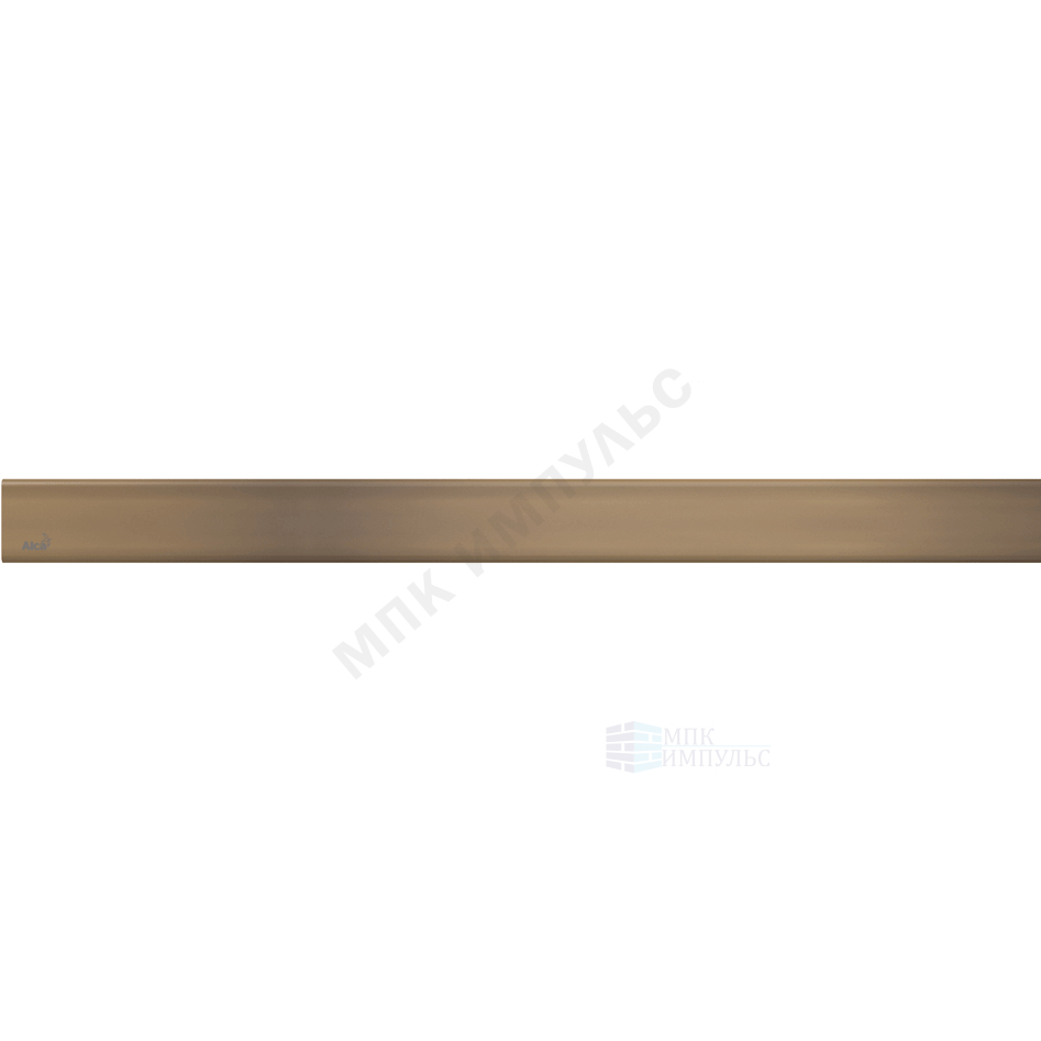 Решетка для душевого лотка L=650мм латунь, бронза-антик Alca Plast DESIGN-650ANTIC
