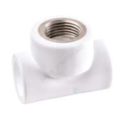 Тройник PP-R комбинированный белый Дн 20х1/2" ВР PRO VALFEX 10127020-PRO