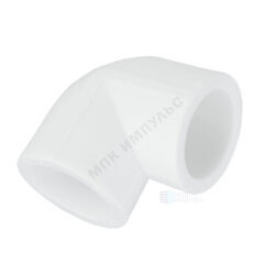 Угольник PP-R белый Дн 50х90гр PRO VALFEX 10108050-PRO