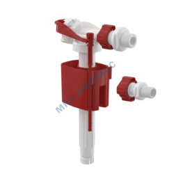 Арматура для бачка наливная 3/8" и 1/2" боковое подключение Alca Plast А150UNI
