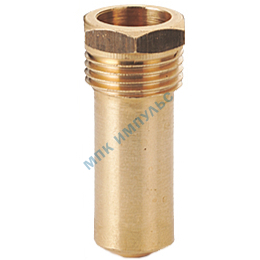 Гильза латунь R227 НР G1/2" для датчика температуры Giacomini R227Y010
