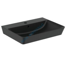 Умывальник подвесной CONNECT AIR 60 1 отверстие под смеситель по центру черный Ideal Standard E0298V3