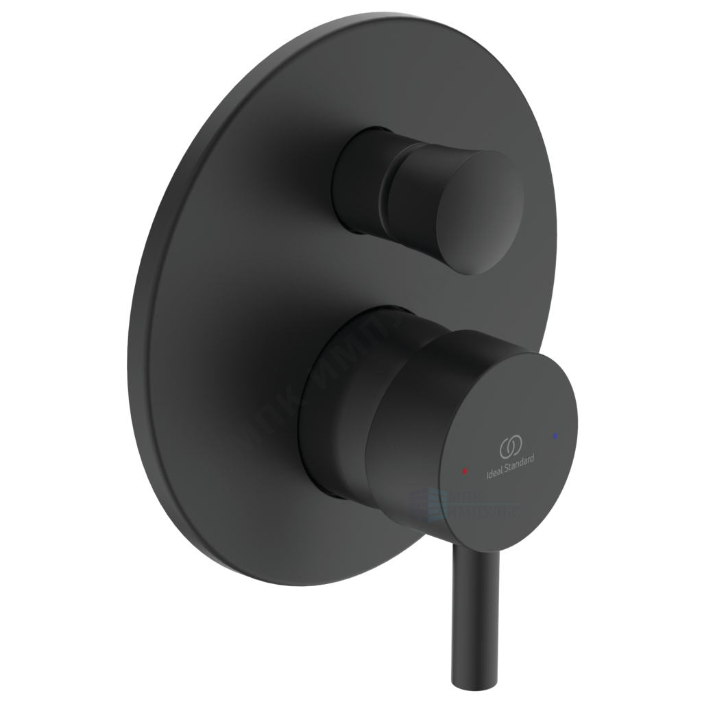 Смеситель встраиваемый для ванны с душем одноручный черный CERALINE Ideal Standard A6939XG — изображение 2