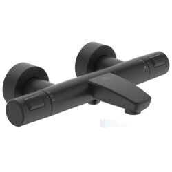 Смеситель для ванны с душем термостат черный CERATHERM T25 Ideal Standard A7544XG