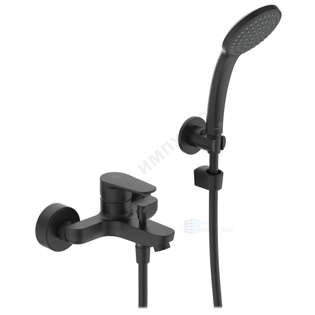 Смеситель для ванны с душем одноручный черный CERAFINE O Ideal Standard BC706XG