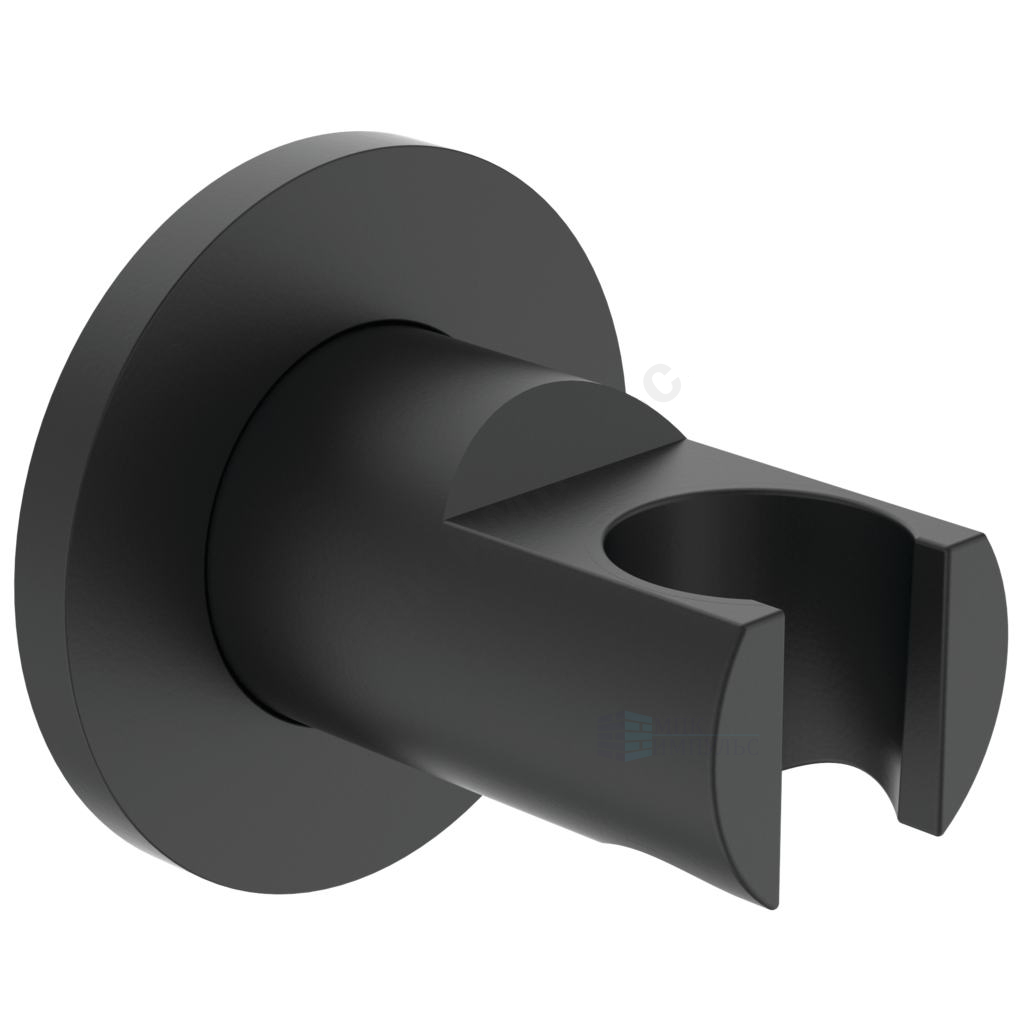 Держатель для душевой лейки не регулируемый черный матовый Ideal Standard BC806XG