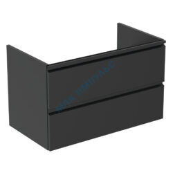 Тумба под умывальник 80 TESI черный матовый Ideal Standard T0051ZT