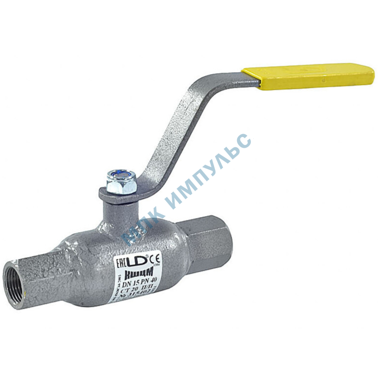 Кран шаровой сталь КШ.Ц.М Ду 25 Ру40 ВР L=135мм LD КШ.Ц.М.025.040.Н/П.02