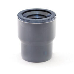 Переход PP-H на чугун серый Дн 110х124 б/нап без манжеты RTP (РосТурПласт) 30783