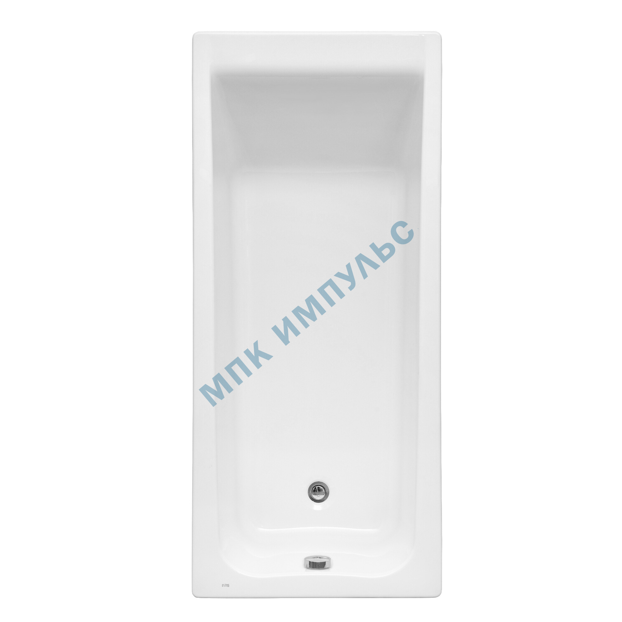 Ванна акриловая Elba 170х75см без ножек Roca 248507000 .