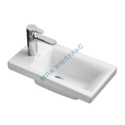 Умывальник мебельный Миранда 40 1 отверстие под смеситель по центру Santek 1.WH30.2.500