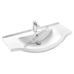 Умывальник мебельный Эльбрус 100 1 отверстие под смеситель по центру Santek 1.WH11.0.255