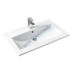 Умывальник мебельный Элина 75 1 отверстие под смеситель по центру Santek 1.WH50.1.619