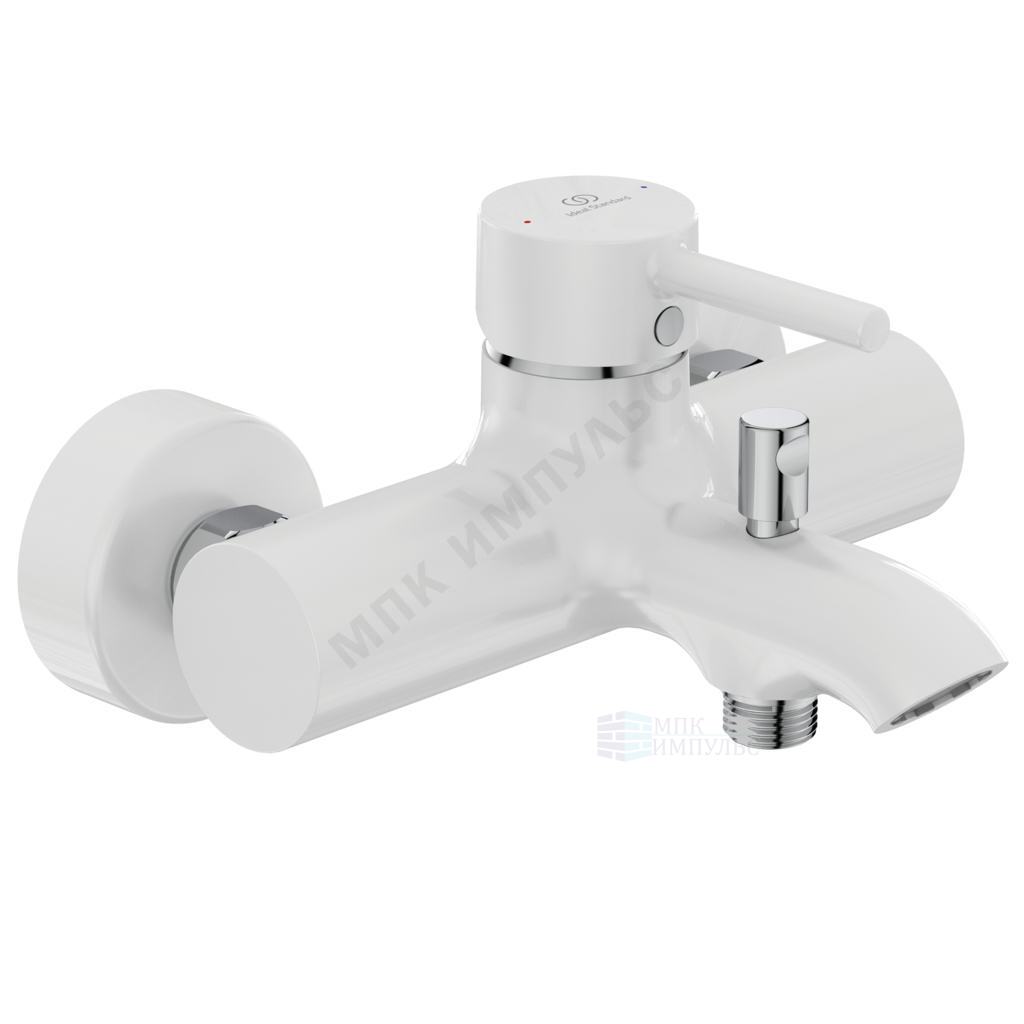 Смеситель для ванны с душем одноручный белый/хром CERALINE Ideal Standard BC199U5