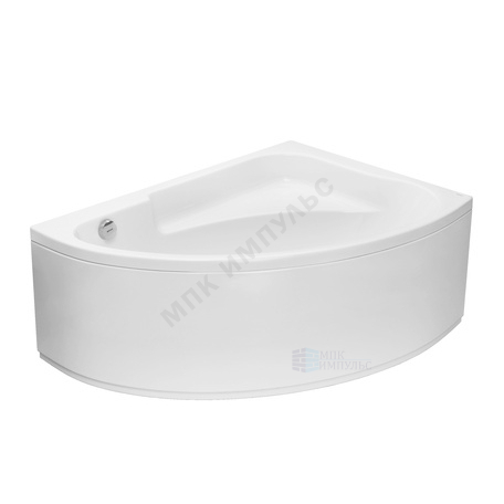 Ванна акриловая Гоа R 150х100см без ножек правосторонняя Santek 1.WH11.2.032 — изображение 2