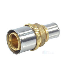 Муфта переходная для МП/PE-X труб латунь пресс Дн 32х16 RM103 Giacomini RM103Y020