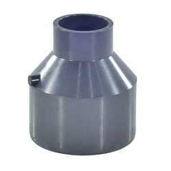 Втулка НПВХ переходная Дн 63/50х40 Ру10 под клеевое соединение Агригазполимер 206-046