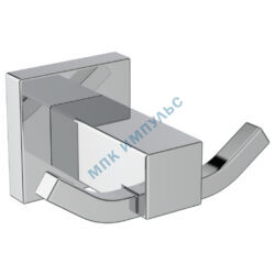 Крючок двойной для одежды IOM Square хром Ideal Standard E2193AA