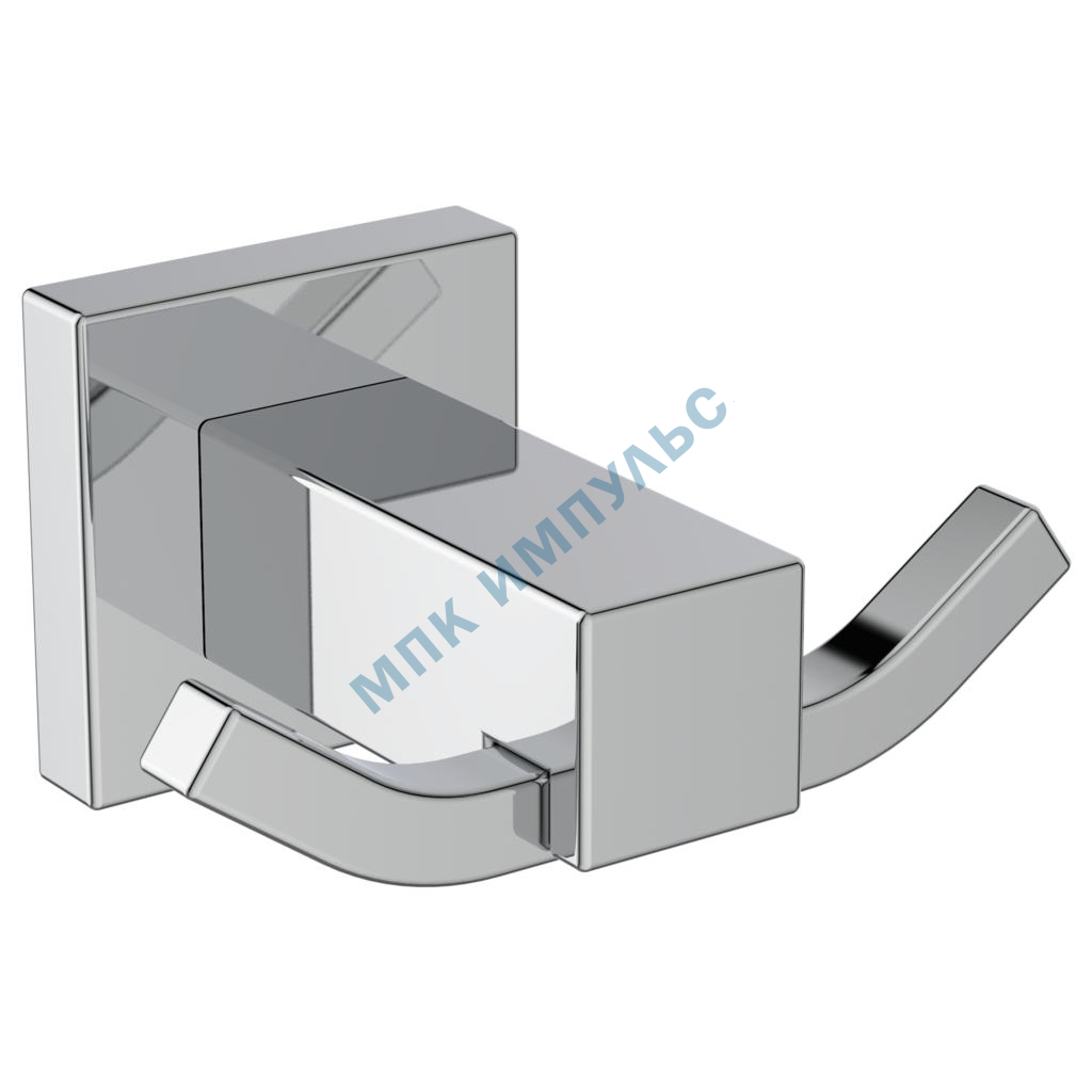 Крючок двойной для одежды IOM Square хром Ideal Standard E2193AA