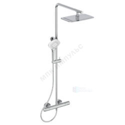 Система душевая с термостатическим смесителем хром CERATHERM T100 Ideal Standard A7705AA