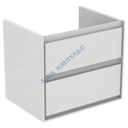 Тумба под умывальник 60 CONNECT AIR белый глянец/белый матовый Ideal Standard E0818B2