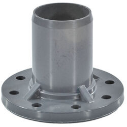 Патрубок НПВХ SDR26 Дн 225х200 Ру10 серый напорный гладкий фланец НПВХ Aquaviva AQV106225