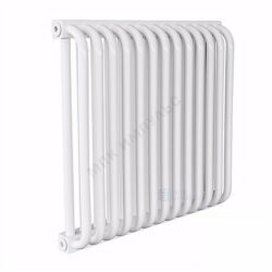 Радиатор трубчатый РС 2-1750 9 секций с боковой подводкой ВР G 1/2" с кронштейнами RAL 8022 (Чёрно-коричневый) КЗТО
