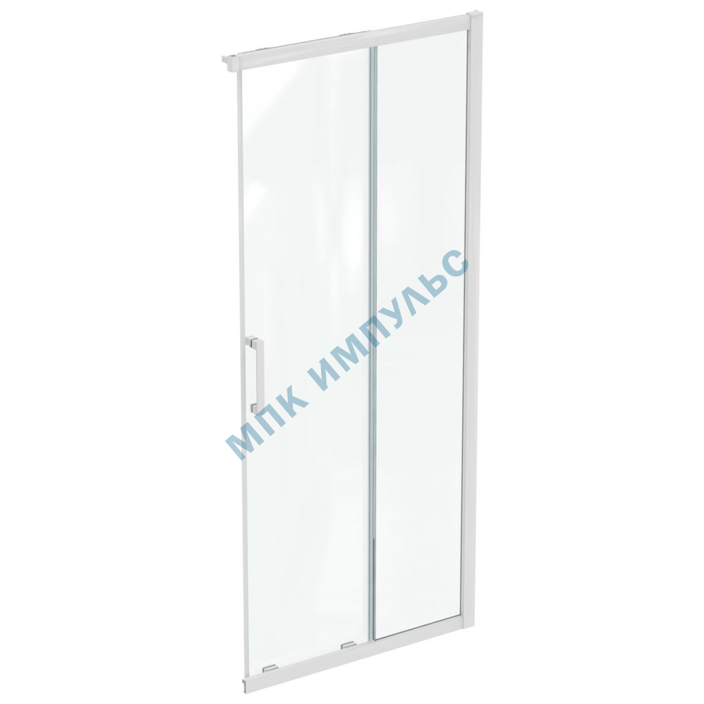 Дверь душевая CONNECT 2 Corner Square/Rectangular реверсивная 900х1950 мм алюминиевый профиль Ideal Standard K966801 .