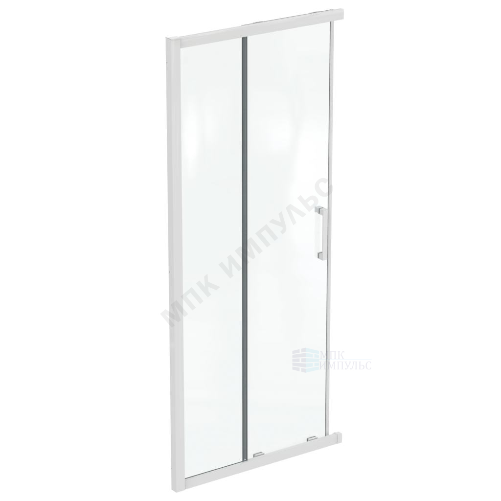 Дверь душевая CONNECT 2 Corner Square/Rectangular реверсивная 900х1950 мм алюминиевый профиль Ideal Standard K966801 . — изображение 2
