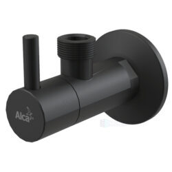 Вентиль для подключения смесителя с фильтром 1/2"x1/2" черный Alca Plast ARV003-BLACK