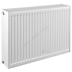 Радиатор стальной панельный Ventil Compact VC тип 33 400х1000 Qну=2596 Вт ниж/п в комплекте кронштейн. встроенный вентиль RAL 9016 (белый) Heaton