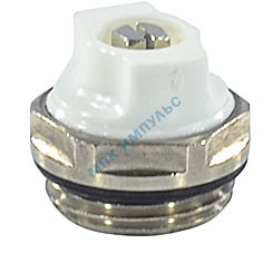 Кран Маевского ручной латунь Ду 15 Ру10 G1/2" НР под отвертку Icma 82705AD06