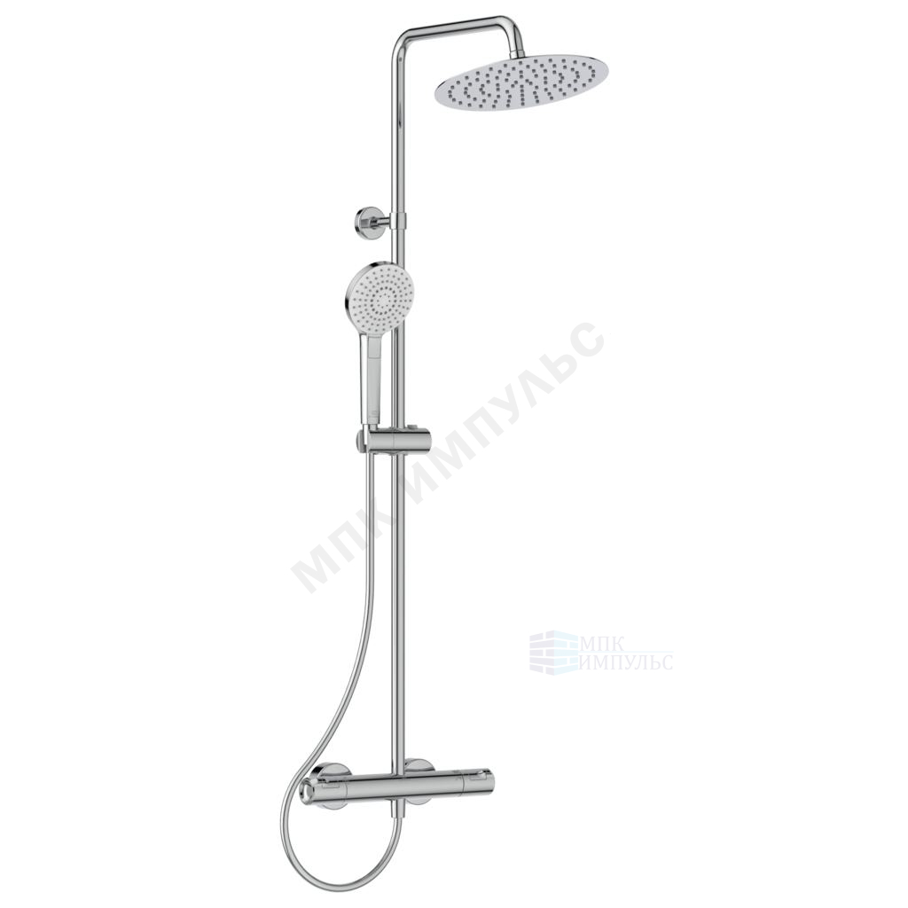 Система душевая с термостатическим смесителем хром CERATHERM T50 Ideal Standard A7565AA