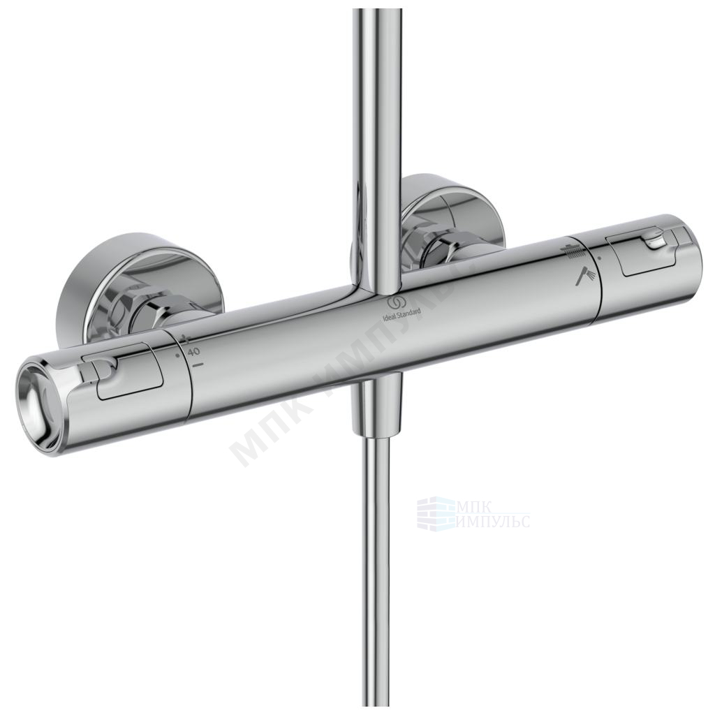 Система душевая с термостатическим смесителем хром CERATHERM T50 Ideal Standard A7565AA — изображение 2