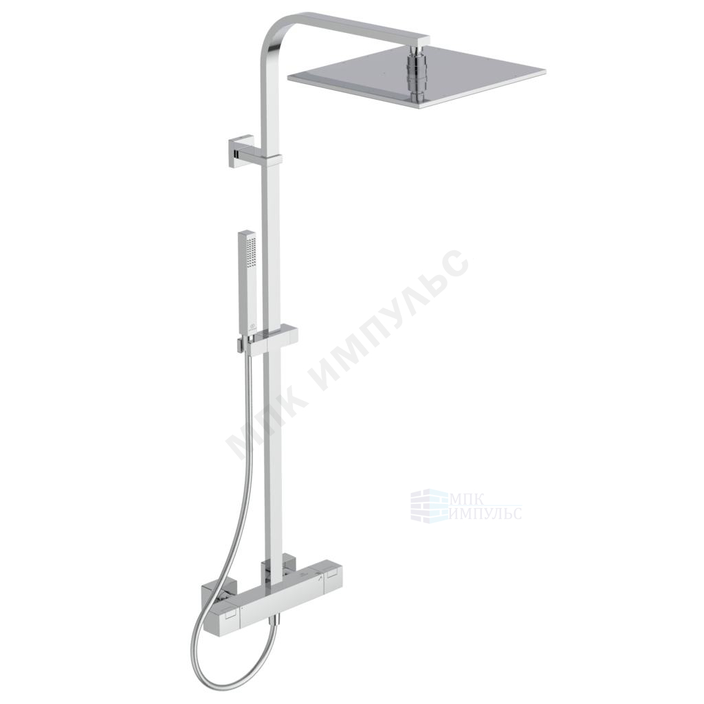 Система душевая с термостатическим смесителем хром CERATHERM C100 Ideal Standard A7542AA