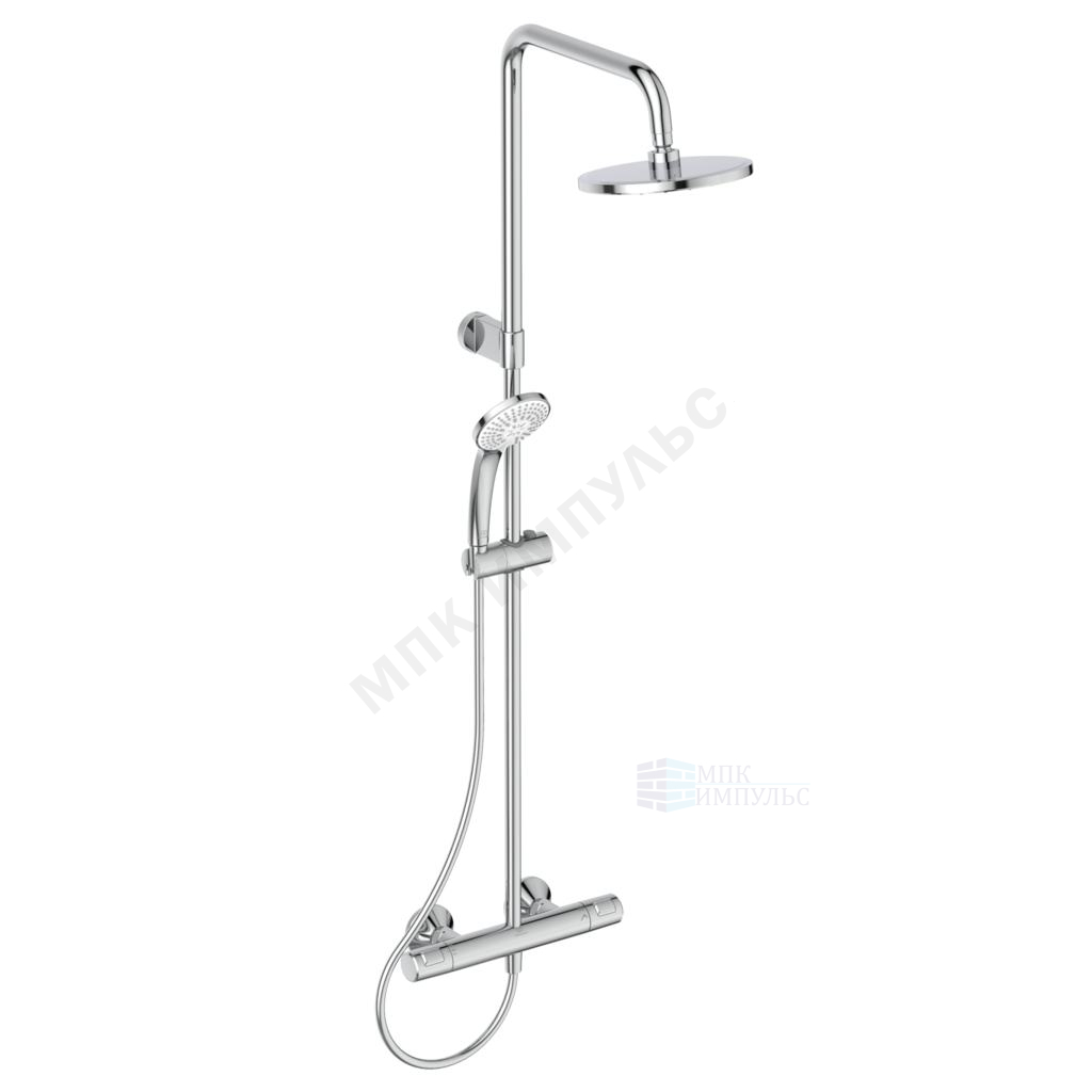 Система душевая с термостатическим смесителем хром CERATHERM T25 Ideal Standard A7701AA
