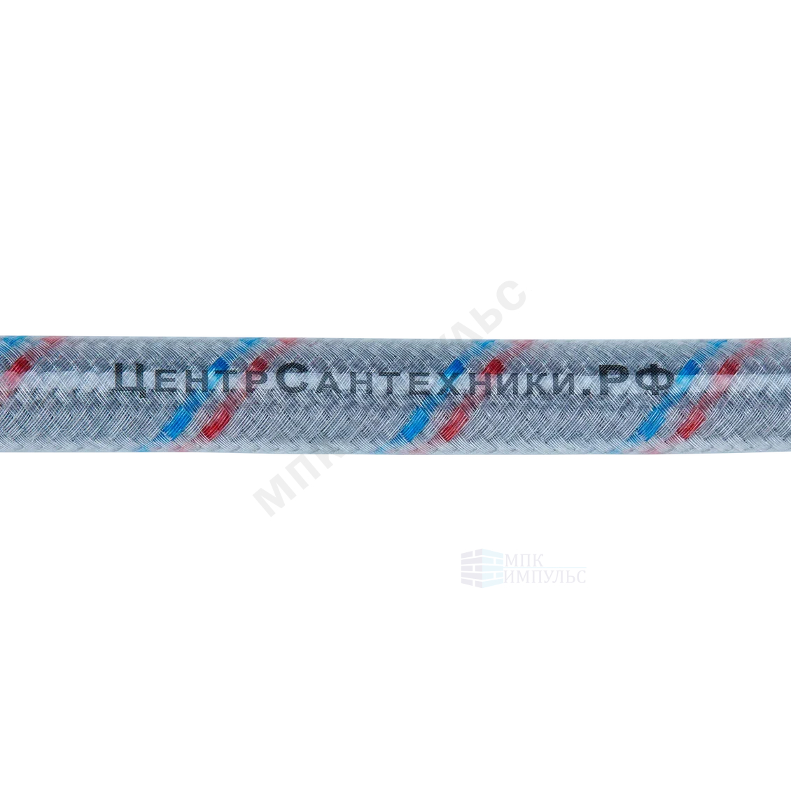 Подводка гибкая для смесителя нейлоновая оплетка М10-1/2" ш-г L=0.3м пара (пакет) Центр Сантехники (Подольск) ГП002025 — изображение 4