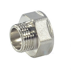 Переход латунь никель реборда Ду 20х15 (3/4"х1/2") ВР/НР FN172 SantechSystems