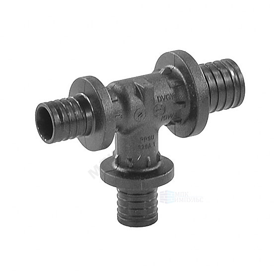 Тройник для PE-X труб аксиальный PPSU Дн 25х16х16 переходной RAUTITAN PX Rehau 11600821001 — изображение 2