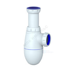 Сифон для кухонной мойки бутылочный 1 1/2"x40 без выпуска Unicorn B500