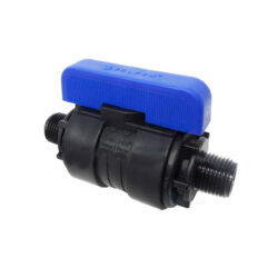 Кран шаровой компрессионный ПЭ 1/2"x1/2" Ду 16 НР/НР Ру16 VALFEX 1210216012012