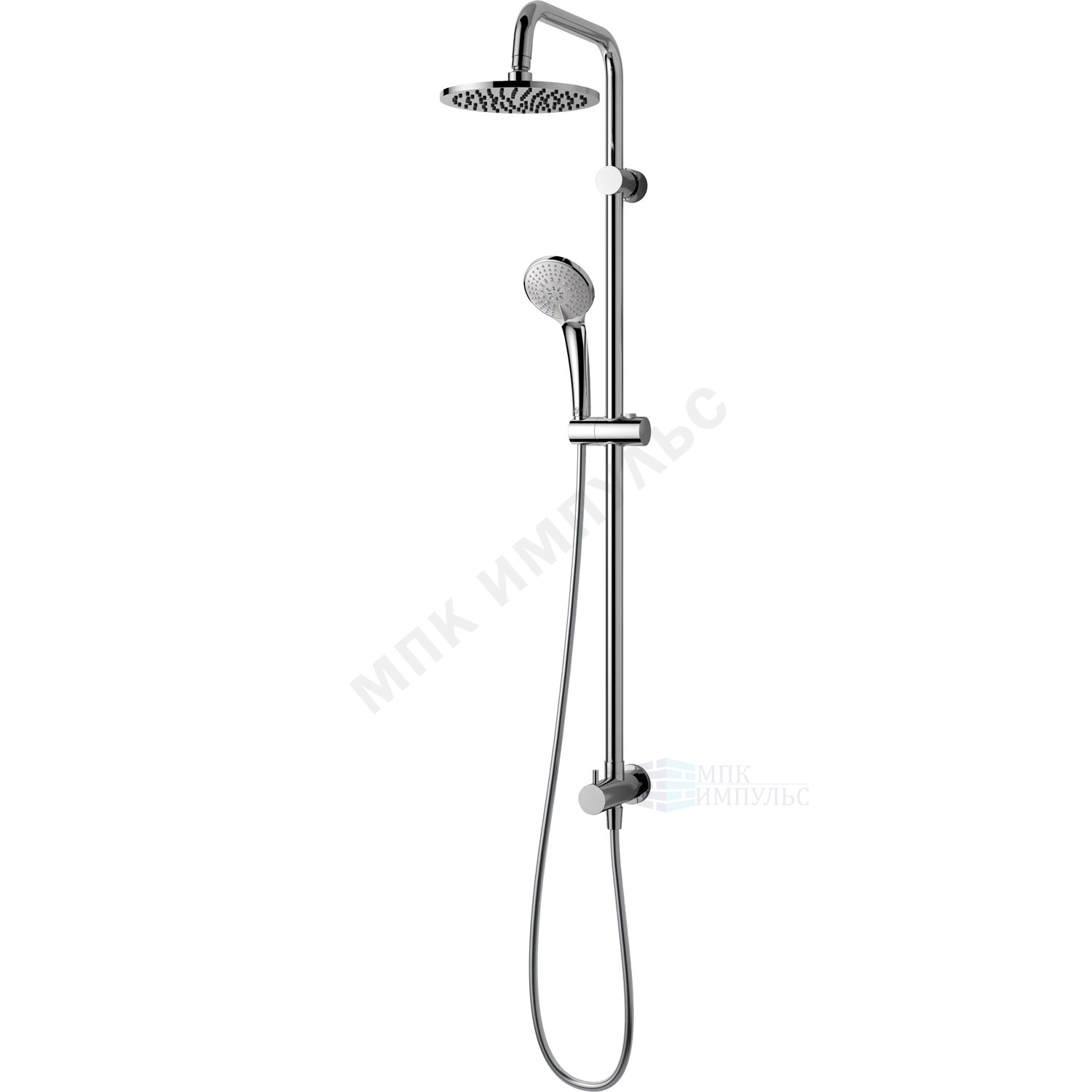 Система душевая без смесителя хром IDEALRAIN SOFT Ideal Standard A5689AA