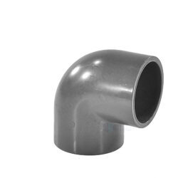 Отвод НПВХ Дн 160х90гр Ру10 под клеевое соединение Агригазполимер 206-027